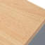 Îlot de cuisine roulant avec table allongée, îlot de cuisine sur roulettes avec lumières à DEL, prises de courant et 2 portes en verre cannelé, îlot de cuisine avec compartiment de rangement et 3 tablettes ouvertes latérales-1526023215