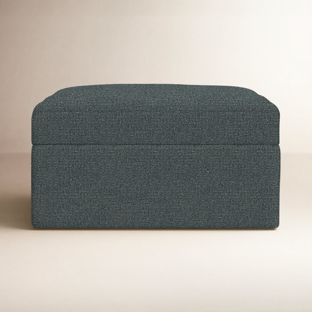 Hartig 38" Ottoman, Vault Aegean