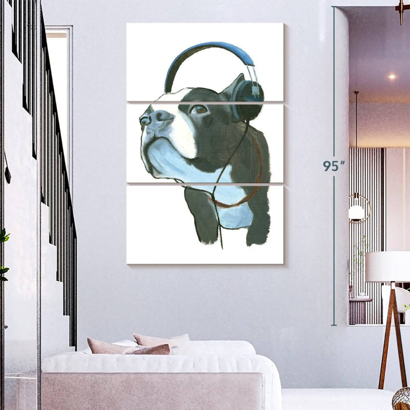 Brampt The Boys III, 74" H x 48" W