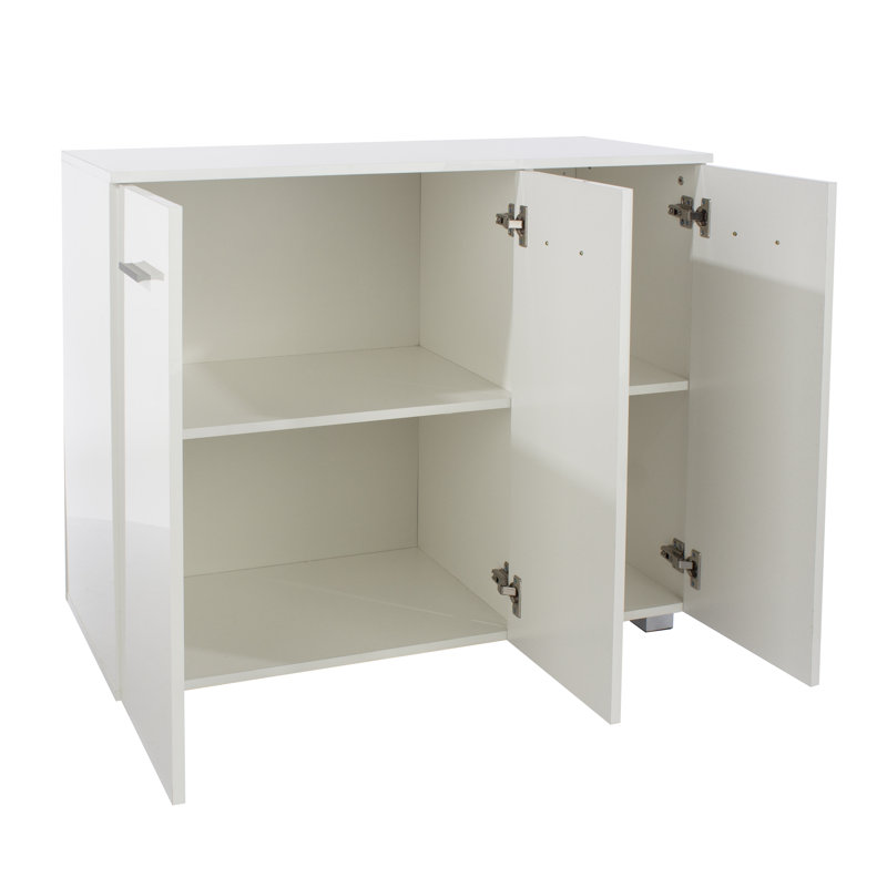 Bendel white gloss 3 door Sideboard