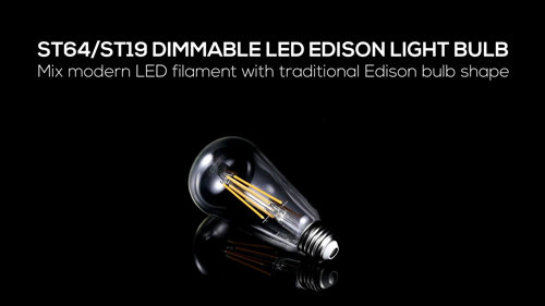 TORCHSTAR 75 Watt Equivalent ST19 E26/Medium (Standard) Dimmable 2700K LED  Bulb & Reviews