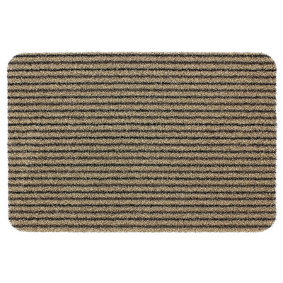 Infinity Doormat Non-Slip Striped Doormat