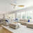 47 Inch Ceiling Fan With 22W LED Light And Remote Control 6 Speeds Reversible DC Motor For Living Room-807619868-807619866