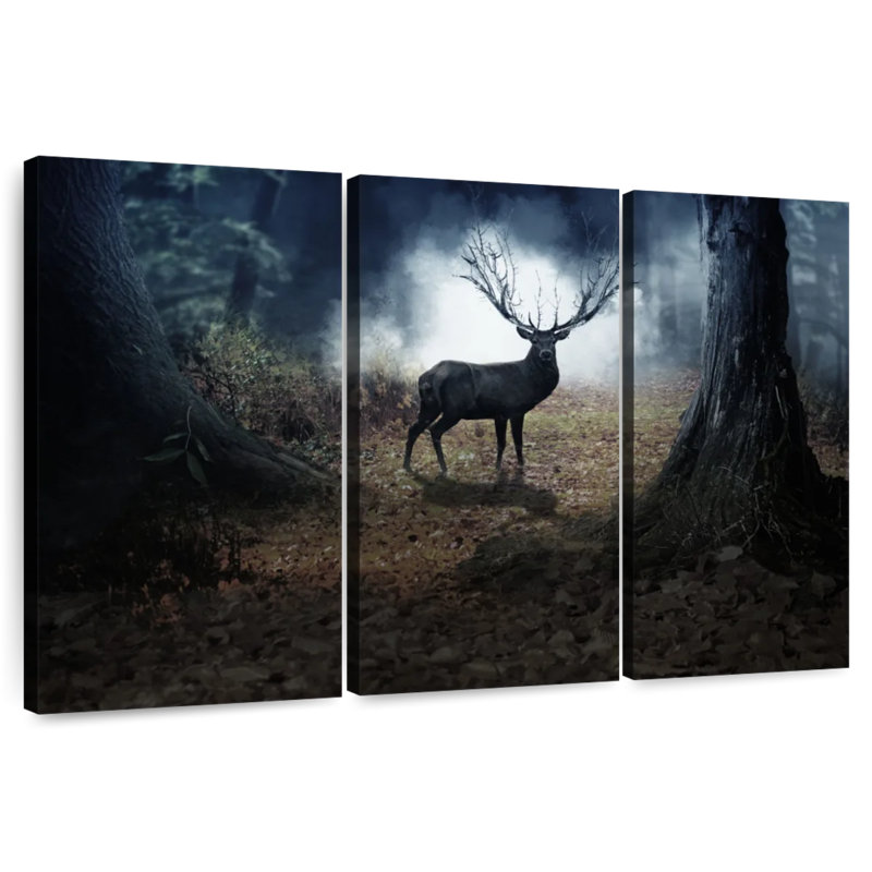 Brampt Phantom Deer Stag, 32" H x 50" W