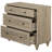 Ariv Farmhouse Kid's Dresser, Baby Dresser for Bedroom with 3 Drawers, Wash Gray-121422369