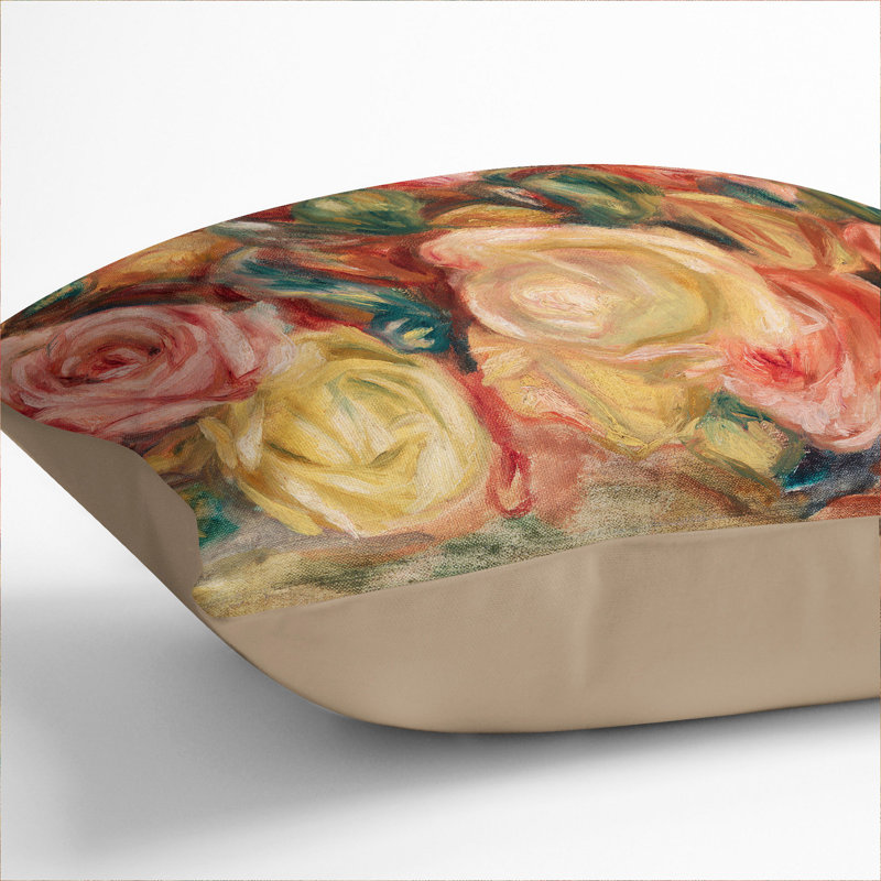 Square Cushion, 40cm H x 40cm W x 15cm D, Stone