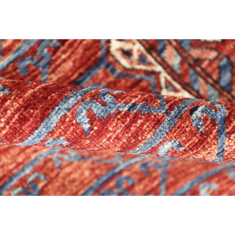One-of-a-Kind 6' x 8'11" Hand Knotted Area Rug