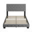 Chloe Linen Upholstered Platform Bed Frame-116605825-116605836