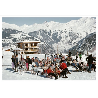 Courchevel Print by Slim Aarons