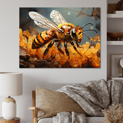 «Bee Busy Worker II», reproduction sur toile