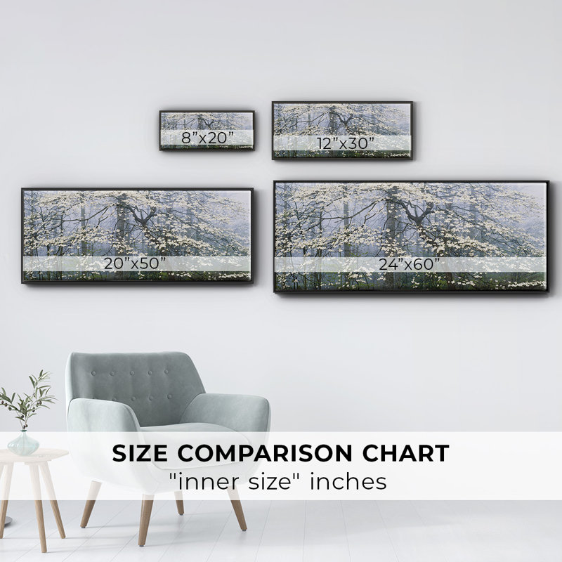 Dogwood Canopy- Framed Canvas