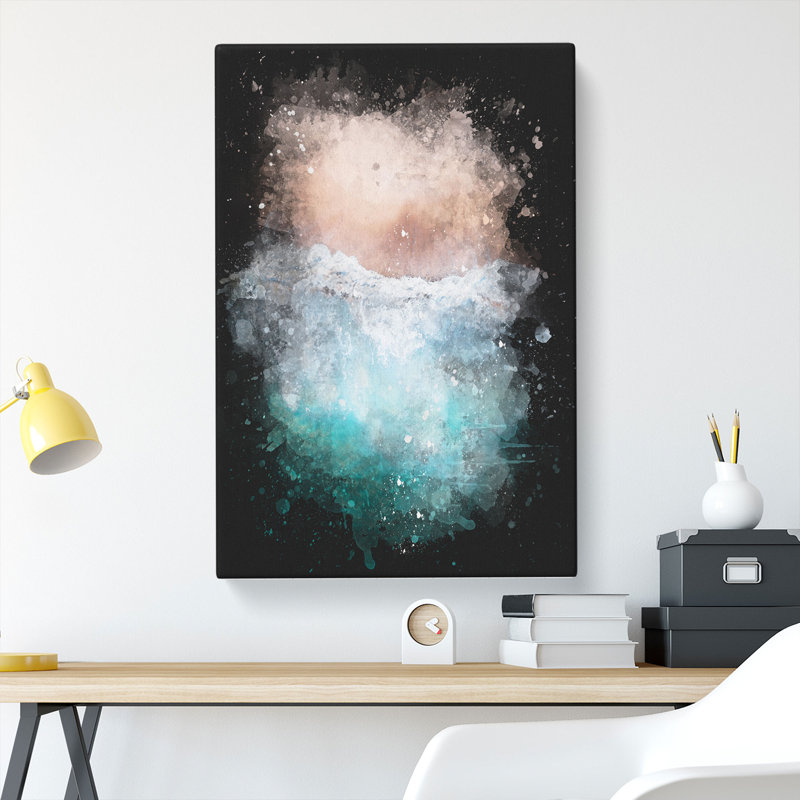 Sandy Beach - Wrapped Canvas, 60cm H x 40cm W x 4cm D