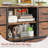 Modern Large Capacity Tall Dresser with Shelves for Versatile Home Organization-1333792917