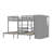 Jamaur Kids Full,Twin Bunk Bed with Drawers-138193888