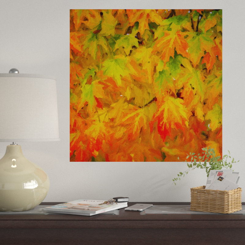 « automne leaves i », impression, H 16 po x l 16 po x P 0,01 po, Papier