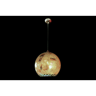 Chelsea 1 - Light Gold Dome Pendant