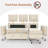 65.4" Mid-Century Modern Loveseat Sofa-1750372102