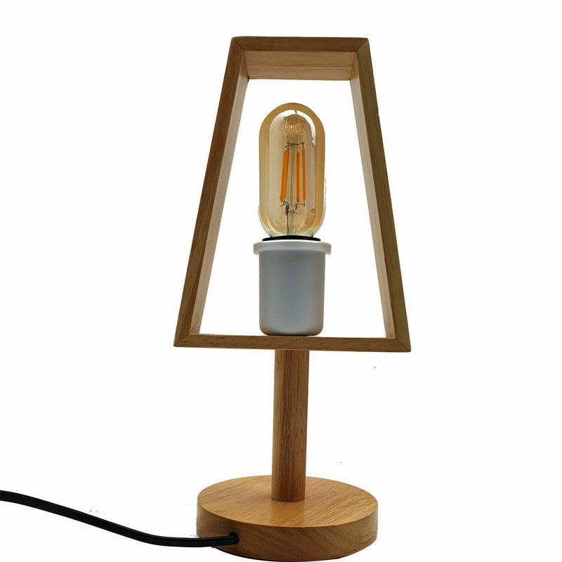Ellodie Wood Desk Lamp, Yes