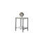 Ensemble de table 3 pièces de style rustique à finition blanche 1 table basse 2 tables de bout 2 pièces de style minimaliste