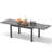 Extendable Rectangular Aluminum Outdoor Folding Dining Table