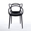 Chaise en plastique 4 pièces-1876470651