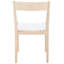 Chaise d'appoint en bois massif Cosme-453435672