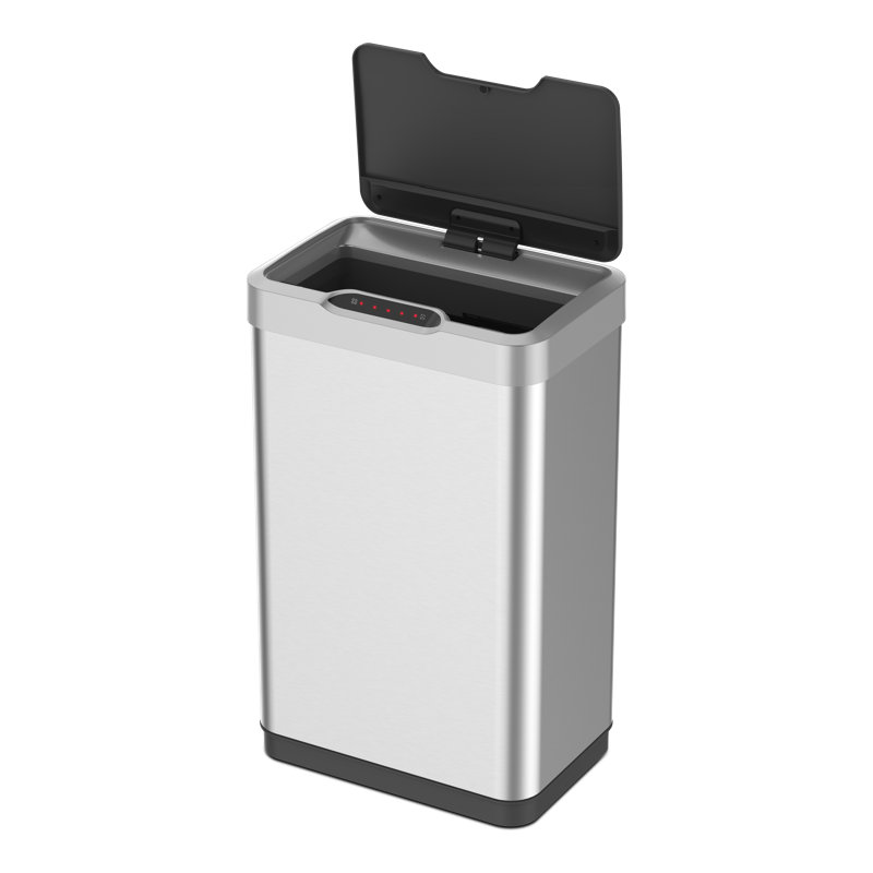 50 Litre Stainless Steel Motion Sensor Kitchen Trash Can