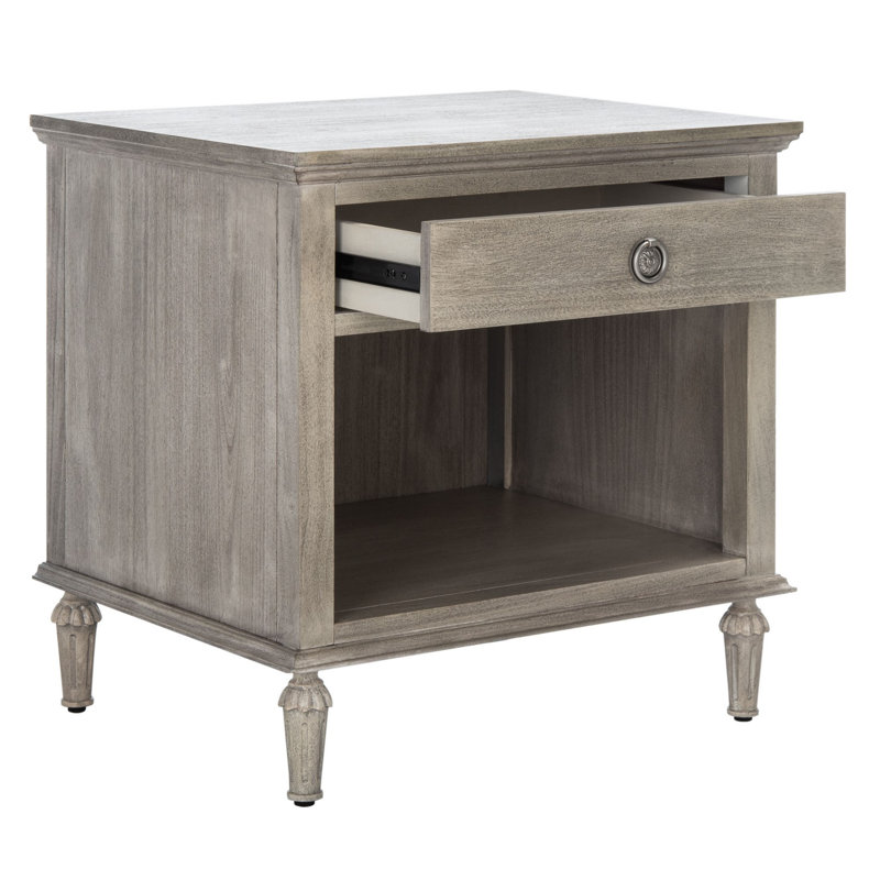 Fronie 24'' W Nightstand, Beige