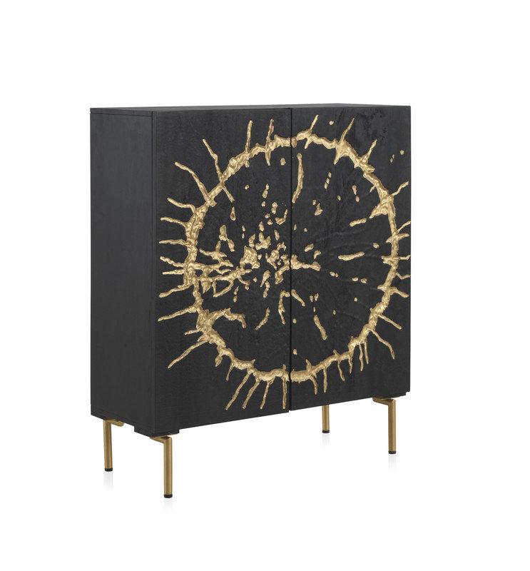 Alayza 100cm Solid Wood Sideboard