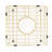 Rena 15" Gold Stainless Steel Prep Sink