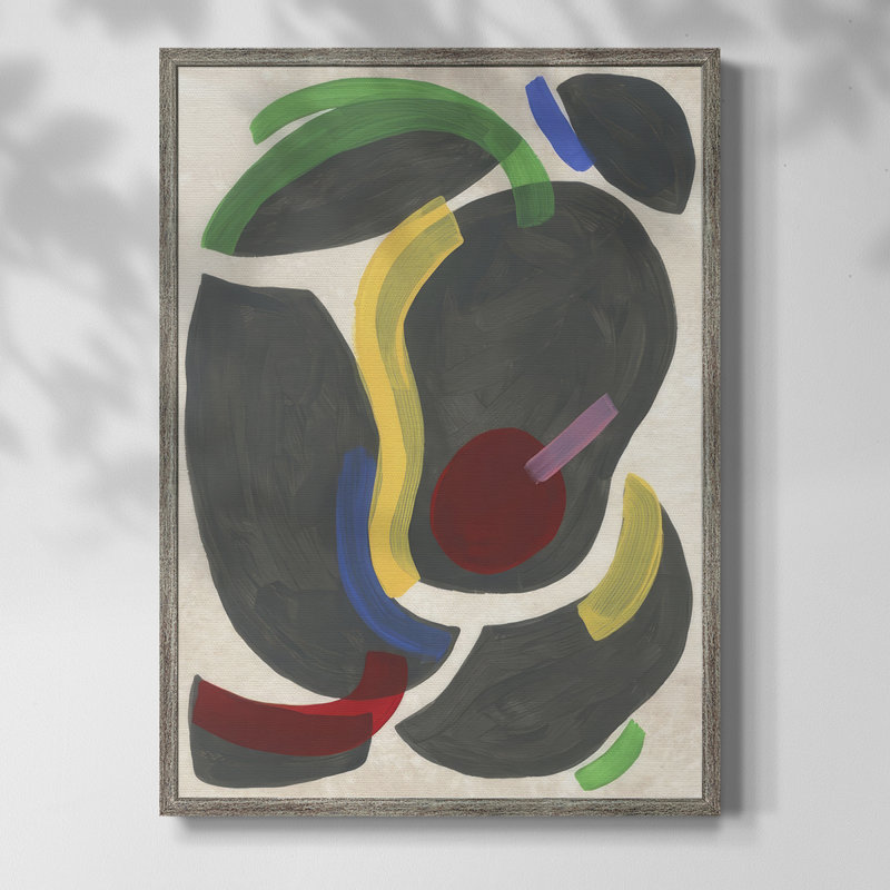 Reproduction encadrée Canasta IV - bois massif, H 11 po x l 9 po