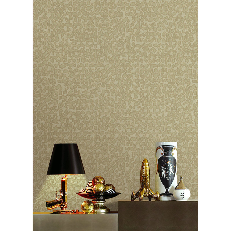 Rouleau de papier peint Bearden, Jaune clair