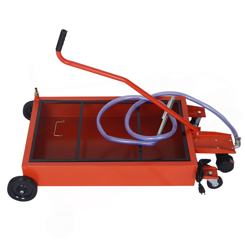 17-Gallon Low-Profile Oil Drain With Electric Pump