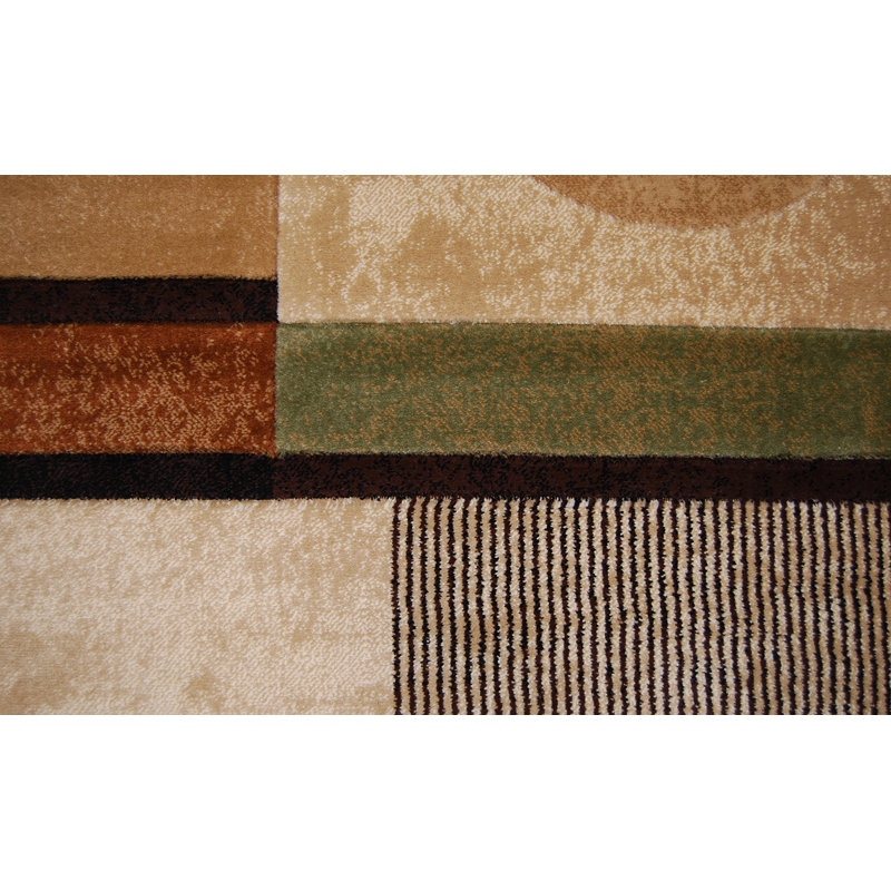 Amalyn Performance Geometric Indoor Rug, Rectangle 5'2" x 7'2"