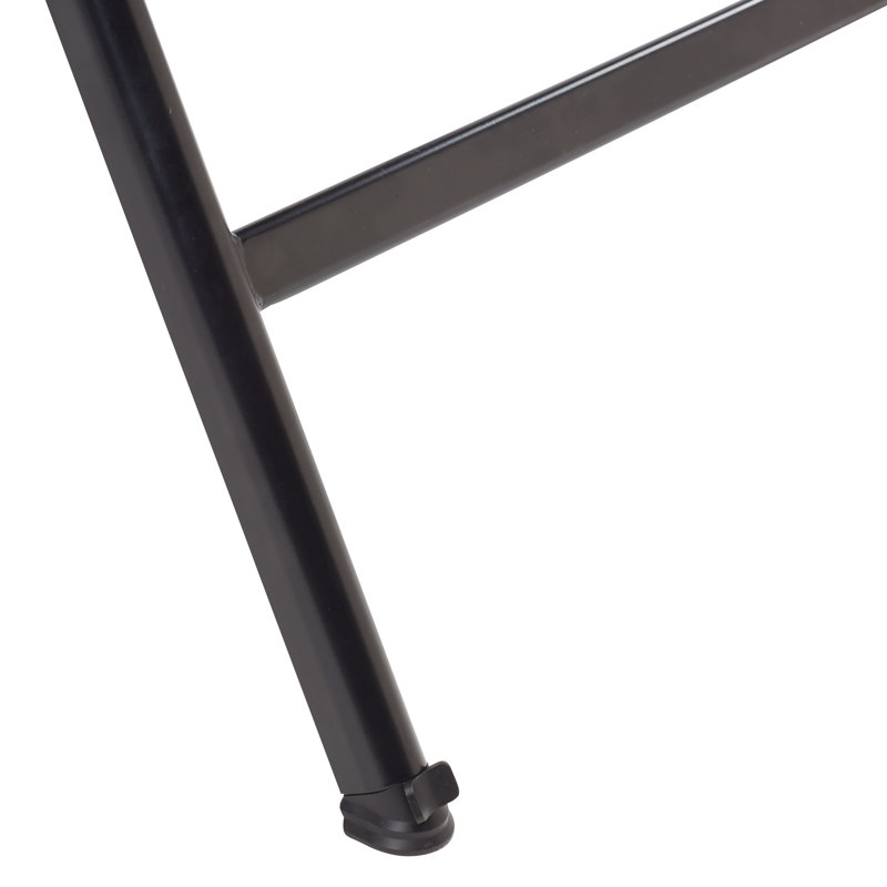 Chaise pliante en plastique / résine Airflex National Public Seating, Noir