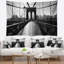 Tapisserie pont brooklyn foncé cityscape-28503925