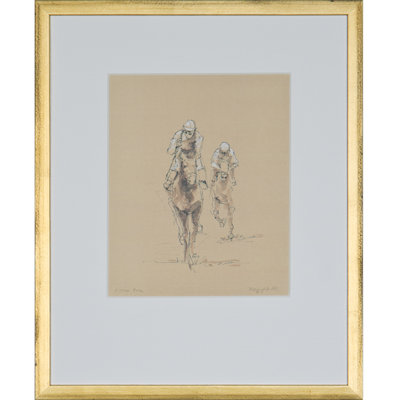 A Close Race Print