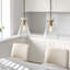 1 - Light Brushed Brass Pendant