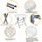 32'' Circular Folding Table