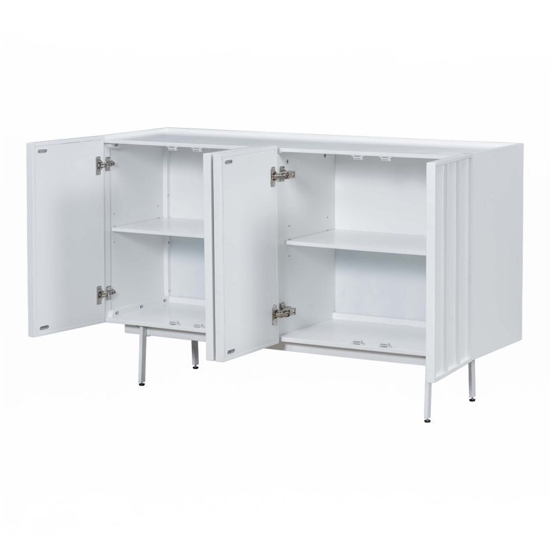 Armoire de rangement courbée