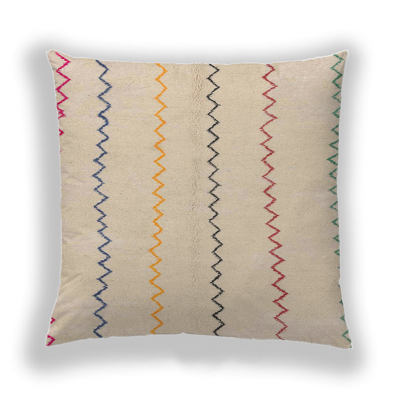 Coussin Abstract 1801, Microsuède