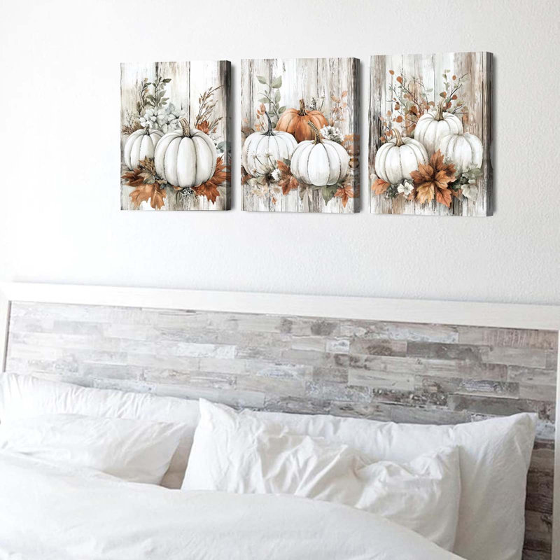 3 Piece Wrapped Canvas Wall Art