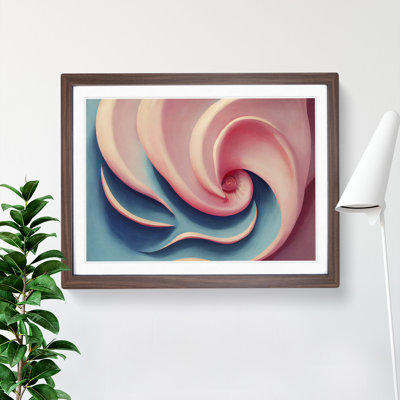 Seashell Vol.2 Abstract - Single Picture Frame Painting