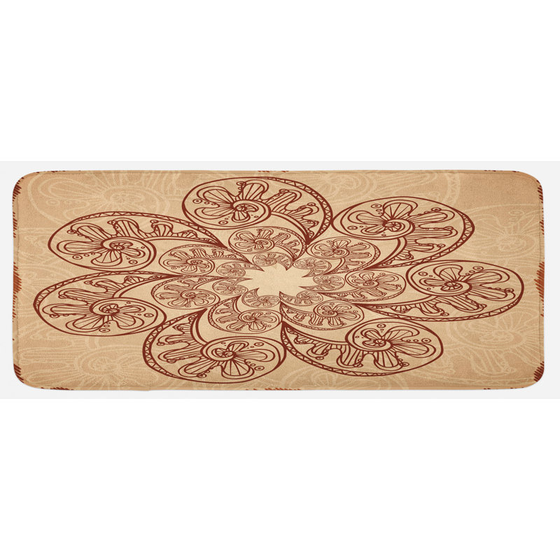 Tapis de cuisine Mandala