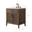 Meuble-lavabo simple 30 po avec dessus Sebastiano-111376082