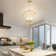 Gurjit 6 - Light Dimmable Lantern Geometric Chandelier