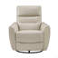 Luxueux fauteuil oscillant pivotant inclinable en cuir 1 pièce-680047756