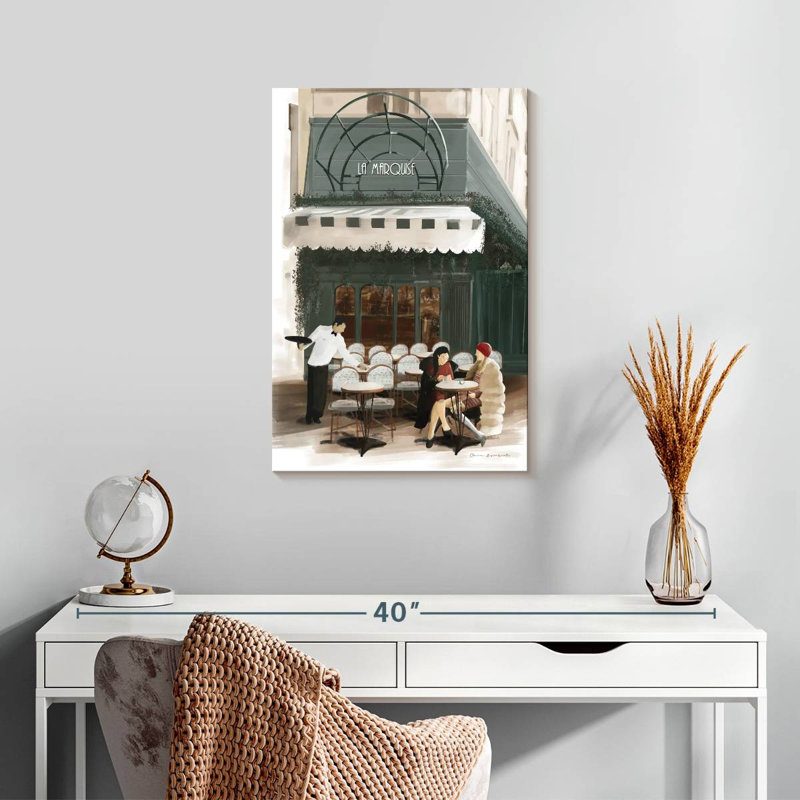 Lilie Paris Bistro, 24" H x 16" W