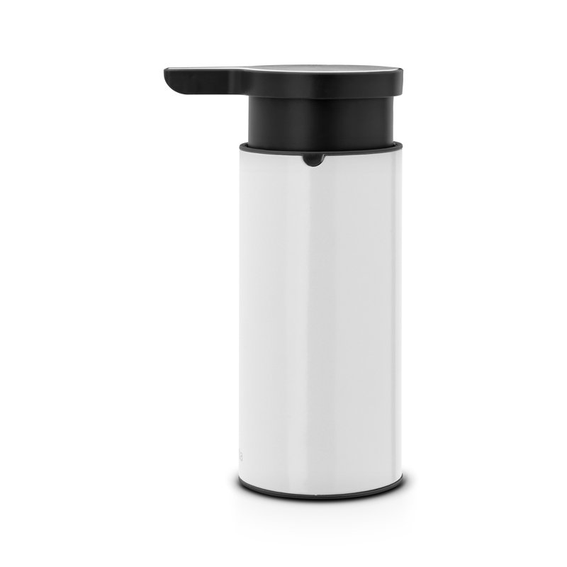 Brabantia Profile Soap Dispenser, White/Black