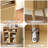 39” Walnut Mid-Century Buffet Cabinet - Roller Shutter Doors, Adjustable Shelves For Kitchen/Living Room/Coffee Bar-136084073